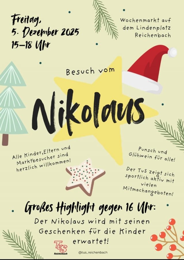 Am 05.12. kommt der Nikolaus